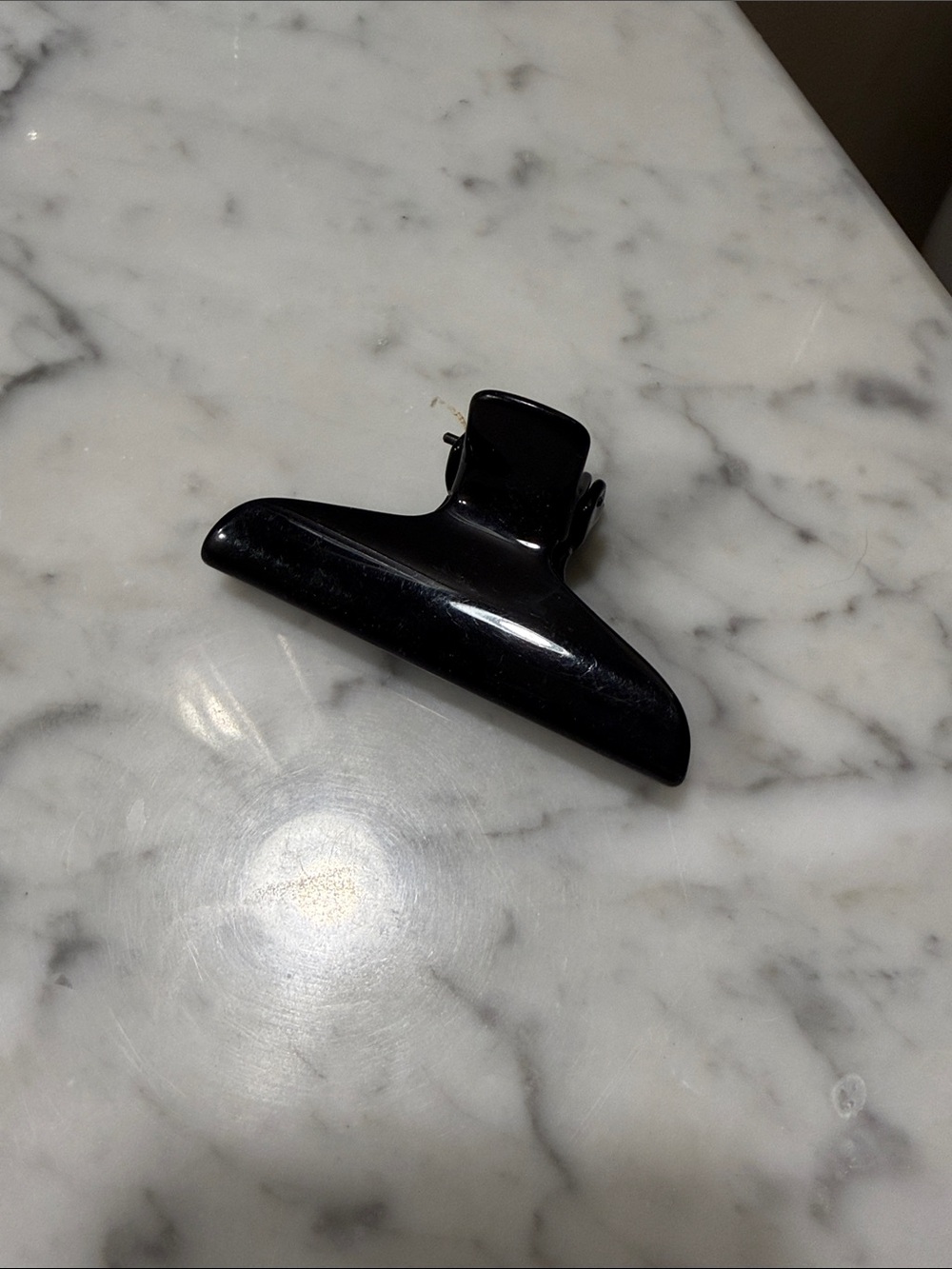 J Crew Black Large Hair Claw Clip